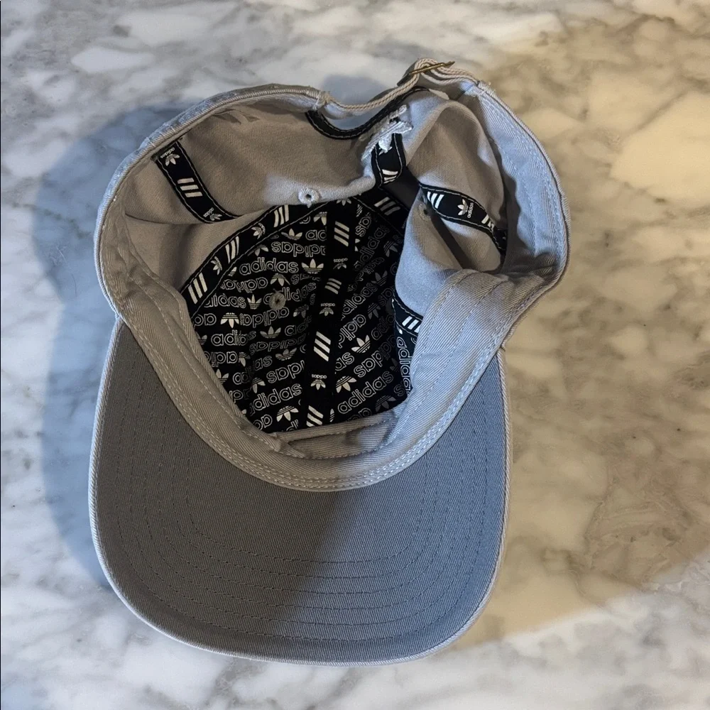 Adidas Light Gray Trefoil Cap